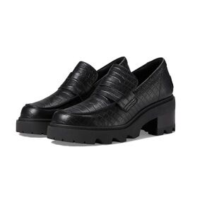 NIB Sorel Black Joan Now City Loafers Women's Sz 7